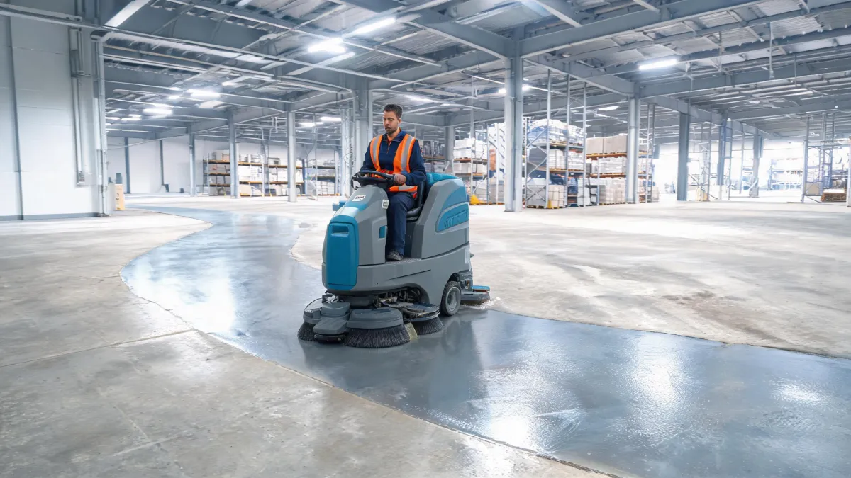 Commercial cleaning equipment article feature